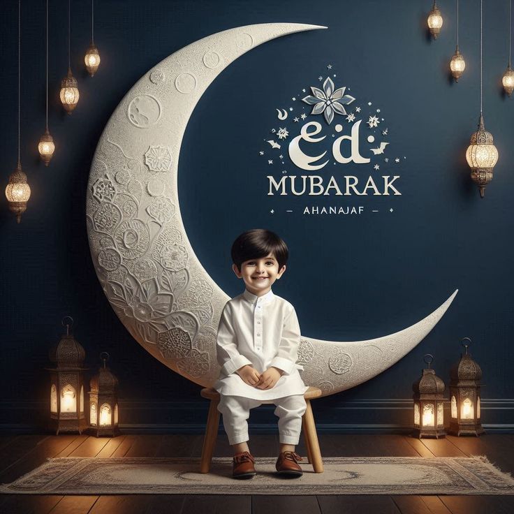 4K Baby Eid Wallpaper