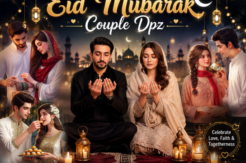 Eid Mubarak Couple Dpz
